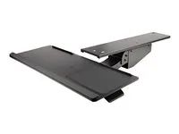 Desk Mount Keyboard Tray - Keyboard/mouse tray - montáž pod stůl - černá