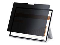Computer Security Filter/Protector Blocks up to 51% Blue Light, Anti-Glare Finish (13SP-PRIVACY-SCREEN) - Filtr pro zvýšení soukromí k notebooku (horizontální) - čtyřcestné - lepicí - 13" - černá - pro Microsoft Surface Pro 8, Pro 9, Pro X