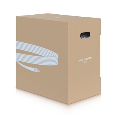 Ubiquiti UACC-Cable-C6A-CMP, UniFi vnitřní kabel Cat6A CMR, 305m
