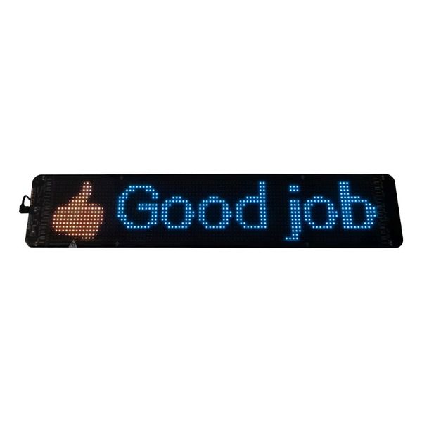 LED matrix panel "Devil eyes" 12 x 60 cm
