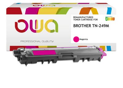OWA Armor toner kompatibilní s Brother TN-249M, 4000st, červená/magenta