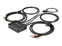 4K KVM Switch w/ Audio (SV211HDUA4K) - Přepínač KVM / audio - 2 x KVM / zvuk - 1 místní uživatel - desktop