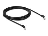 RJ45 Network Cable Cat.6A S/FTP 45° down