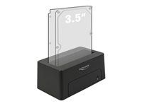 Dokovací stanice HDD - oddílů: 1 - SATA 6Gb/s - USB 3.1 (Gen 2) - černá