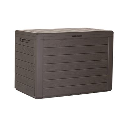 Box zahradní WOODEBOX umbra 78cm - 190l