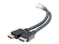 High Speed HDMI - In-Wall CMG Rated - 4K 60Hz - Kabel HDMI s ethernetem - HDMI s piny (male) do HDMI s piny (male) - 1.83 m - odstíněný - černá - podporuje 4K