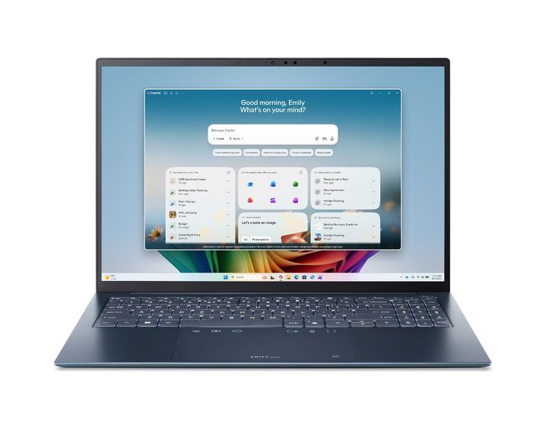 Acer Swift Edge 16 AI/SFE16-I51-74HC/U7-355/16"/2880x1800/16GB/512GB/Intel int/W11H/Blue/2R