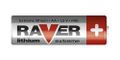 Lithiová baterie AA R6 1,5V RAVER  2 ks