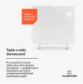 Bornholm 1000W 10m² Konvektor Bílá