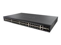 Přepínač - L3 - řízený - 48 x 10/100/1000 (PoE+) + 2 x 10 Gigabit SFP+ + 2 x combo 10 Gigabit SFP+ - Lze montovat do rozvaděče - PoE+ (382 W) - repasováno
