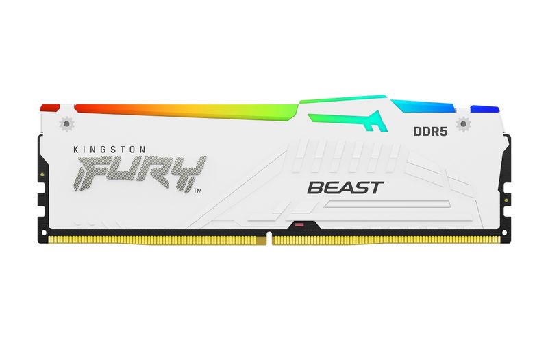 Kingston FURY Beast EXPO/DDR5/32GB/6000MHz/CL30/1x32GB/RGB/White