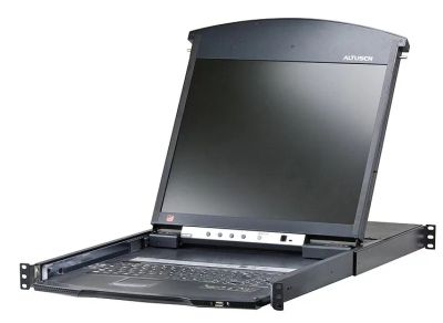 Aten 16-port Cat.5 KVM PS/2+USB,19" LCD, IP