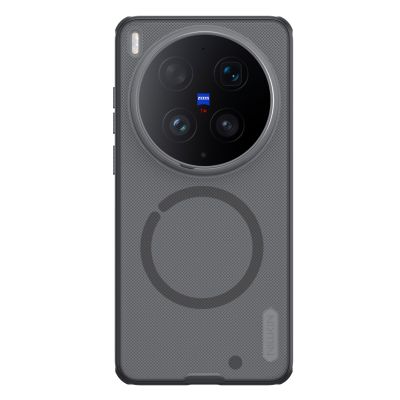 Nillkin Super Frosted PRO Magnetic Zadní Kryt pro Vivo X300 Ultra Transparent Black