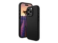 Zadní kryt pro mobilní telefon - kompatibilita s MagSafe - kůže full-grain - černá - pro Apple iPhone 16 Pro