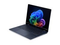 Copilot+ PC - překlopitelný design - Intel Core Ultra 5 - 325 / až 4.5 GHz - Win 11 Pro - Intel Graphics - 32 GB RAM - 512 GB SSD NVMe - 14" IPS dotyková obrazovka 1920 x 1200 - Wi-Fi 7, Bluetooth 6.0 - atmosférická modř - kbd: česká/slovenská - s HP 3 roky Onsite Care Hardwarová podpora pro pracovní stanice