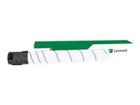 Černá - originální - kazeta s barvivem - pro Lexmark CS921, CS923, CX920, CX921, CX922, CX923, CX924