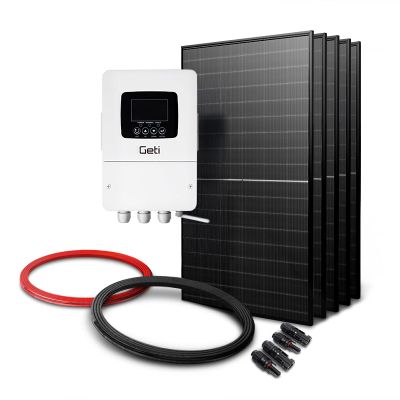 Sestava pro solární ohřev vody GETI GWH04W 2275 Wp 5x PV TRINA