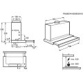 ELECTROLUX LFP416X odsavač par nerez