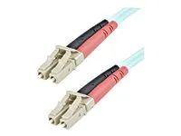 LSZH Fiber Patch Cord - Patch kabel - multirežim LC (M) do multirežim LC (M) - 1 m - 1 m - optické vlákno - duplex - 50 / 125 mikron - vodě - barva - pro P/N: J9152AST, MASFP10GBSR, SFP10GBLRMST, SFP10GBSRST, SFP10GSRSST, SFP10GSRXST