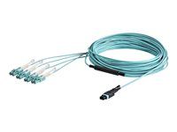 10m MTP/MPO to 4xLC/PC Fiber Cable - MPO8LCPL10M