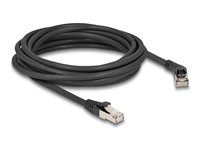 RJ45 Network Cable Cat.6A S/FTP plug 45°