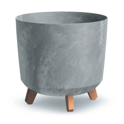 Květináč GRACIA TUBUS BETON EFFECT šedý 29,8cm