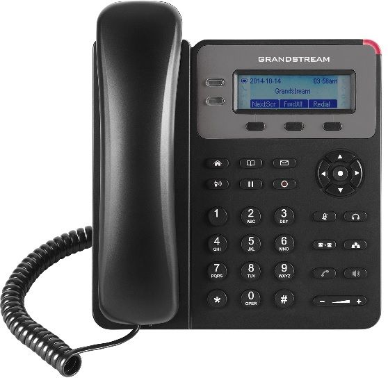 Grandstream GXP1610 (no PoE) 2,95" LCD dispplej, 1SIP účet, 3prog. tlačítka, dual 10/100MBps