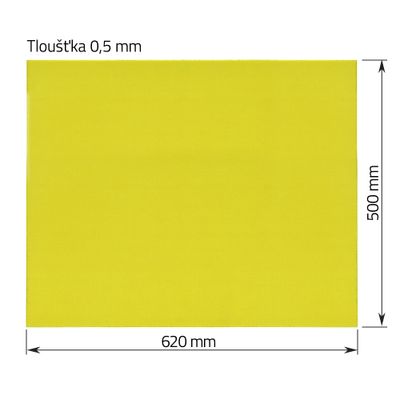 Epoxidová izolační deska 0,5 × 500 × 620 mm pro bateriové sady