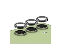 PanzerGlass HoOps Samsung Galaxy A55 5G ochranné kroužky pro čočky fotoaparátu - černý hliník/sklo