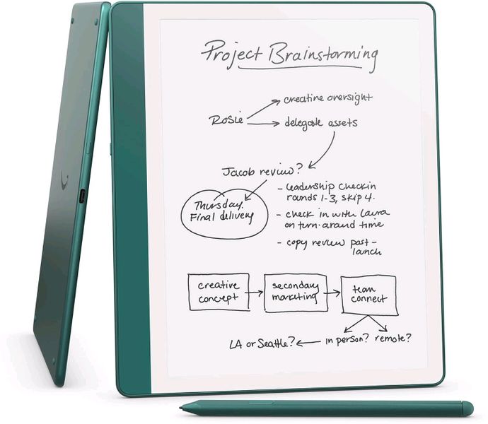 E-book Amazon Kindle Scribe 2024 (64 GB), Jade