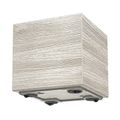 Květináč MADERA SQUARE ECO WOOD bílý 28,8cm