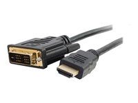 HDMI to DVI-D Adapter Cable - 1080p - M/M - Kabel adaptéru - DVI-D s piny (male) do HDMI s piny (male) - 1 m - odstíněný - černá