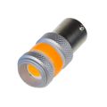 Autožárovka LED BA15s 9-60V 12W CARCLEVER oranžová