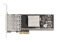 PCI Express x4 Card to 4 x SFP slot Giga