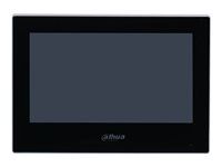 IP intercom station monitor - bezdrátový, kabelové - 802.11b/g/n - 2412 - 2472 MHz - 10/100 Ethernet - černá