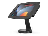Montážní sada (stojan, kryt) - pro tablet - uzamykatelný - ocel, hliník - černá - velikost obrazovky: 10.2" - čítač - pro Apple 10.2-inch iPad (7. generace, 8. generace, 9. generace)