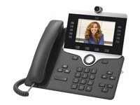 IP video telefon - s digitální fotoaparát, rozhraní Bluetooth - IEEE 802.11a/b/g/n/ac (Wi-Fi) - SIP, SDP - 5 řádků - uhel