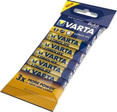 Varta LongLife AA 8x (fólie)
