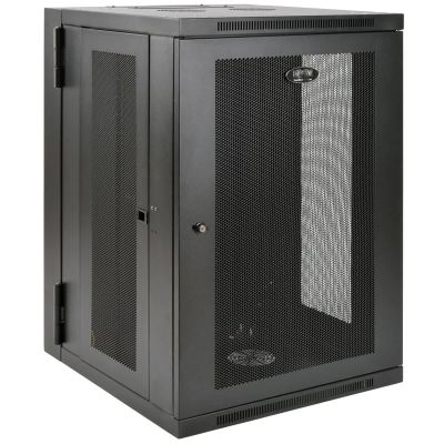 Skříň SmartRack 18U, Š=600mm, Hl=650mm, hloubka pro UPS, montáž na stěnu