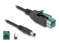 PoweredUSB cable male 12 V to DC 5.5 x 2