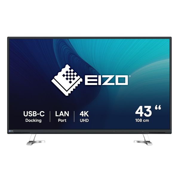 43" Led eizo EV4340X-BK - 4k,ips,kvm,usb-c
