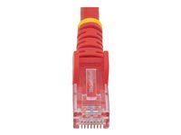 Category 6 - 24AWG (N6PATC50CMRD) - Síťový kabel - RJ-45 (M) do RJ-45 (M) - 50 cm - UTP - CAT 6 - lisovaný, provedení bez hrbolků, licna - červená