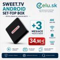 Sweet TV Box INEXT TV5 Ultra + 3 měsíce SWEET.TV ZDARMA