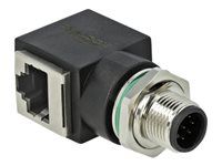 Network Adapter M12 8 pin A-coded male t