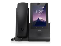 Předplatné odemčeno - telefon VoIP - IEEE 802.11a/b/g/n/ac (Wi-Fi) - SIP, SDP, RTP, RTCP - víceřádkový - černá