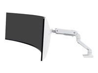 Montážní sada (kloubové rameno, svorka k montáži na stůl, prodlužovací rameno, úchyt průchodky, čep HD) - Technologie konstantní síly - pro LCD displej/zahnutý LCD displej - bílá - velikost obrazovky: up to 49"