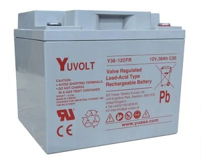 Yuasa YUVOLT Y38-12FR VdS (12V; 38Ah, M5)