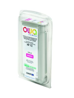 OWA Armor ink-jet kompatibilní s HP DJ T1100 magenta, 130ml, kom.s C9372A