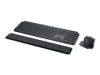 Sada klávesnice a myši - podsvícená - bezdrátový - Bluetooth LE - QWERTY - skandinávské jazyky - grafit