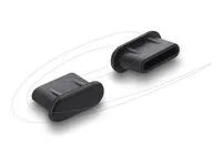 Delock - Krytka proti prachu - pro ženský port USB typu C - cerná (balení 10)